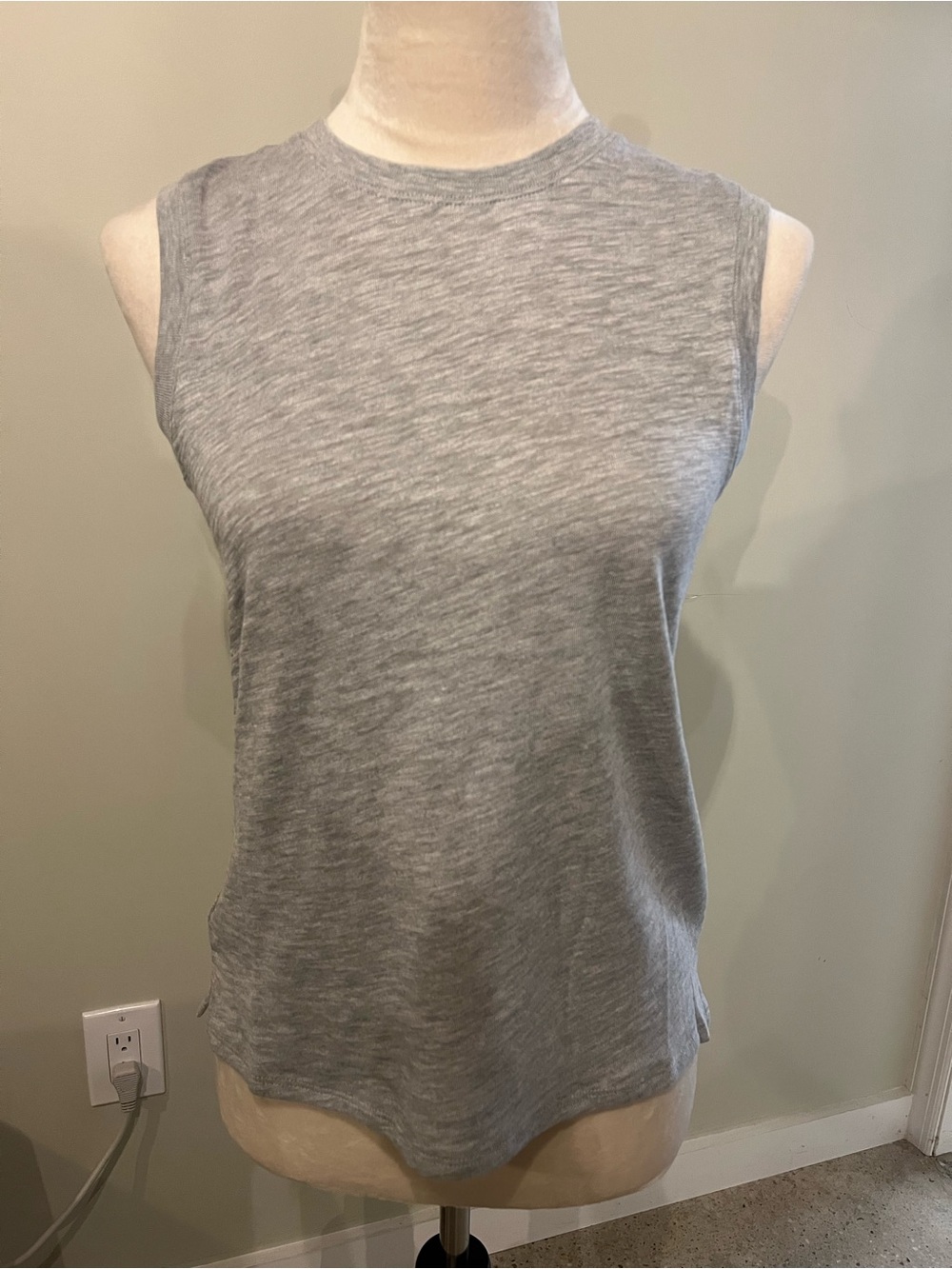 NWT ATM Anthony Thomas Melillo Slub Jersey Sleeveless Top - Picture 4 of 10